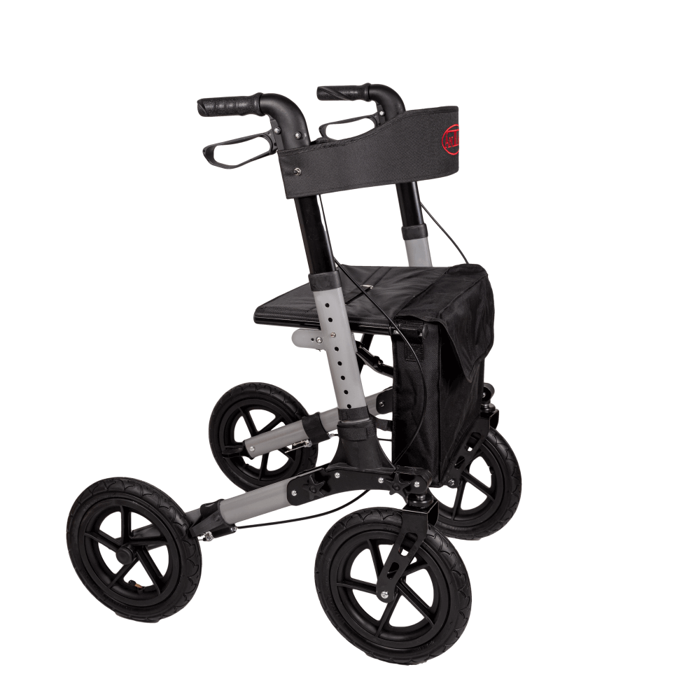 Luftbereifter Reise Rollator - AT51036