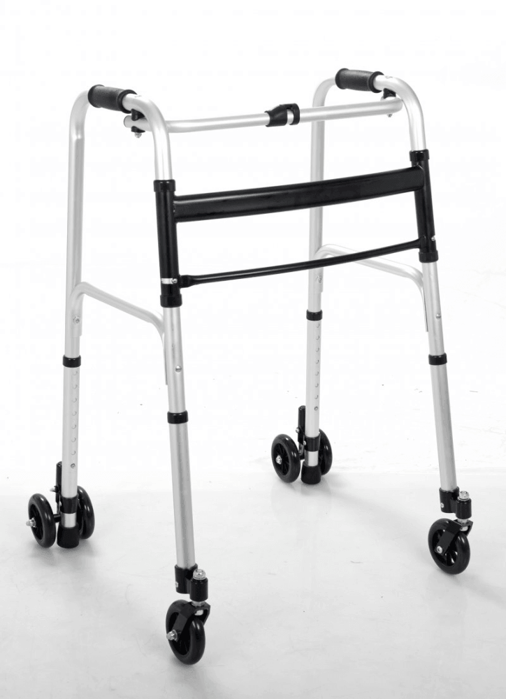 Mobiclinic Gehbock Mit Rollen – Höhenverstellbar, Faltbar Mit Gepolstertem Sitz, Max. 100 Kg Mobiclinic Gehbock Mit Rollen – Höhenverstellbar, Faltbar Mit Gepolstertem Sitz, Max. 100 Kg