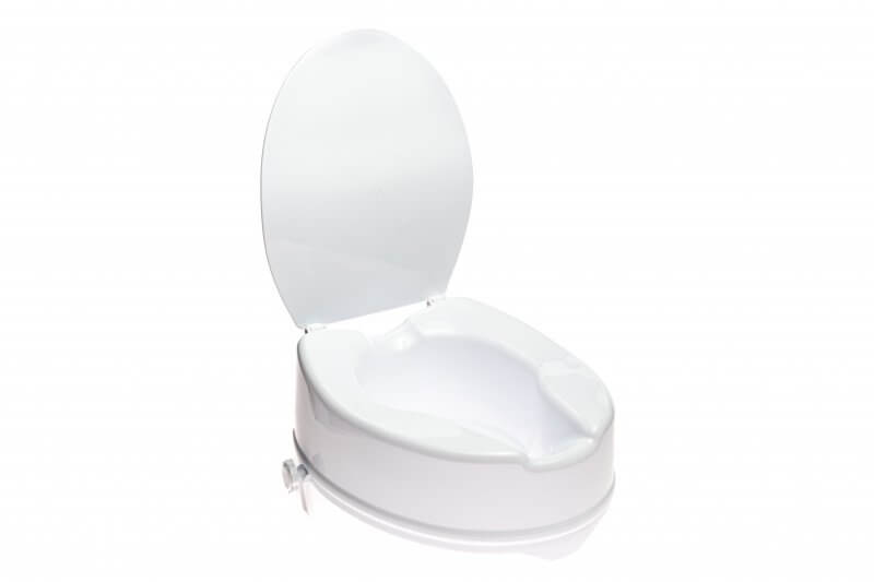 Toilettensitzerhöhung mit Deckel 15 cm - AT51202
