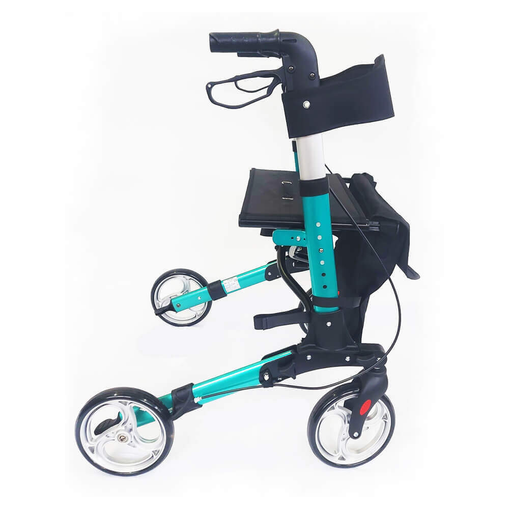 Leichtgewicht Reiserollator AT51006G in der Farbe Grün – Mobilität und Komfort für unterwegs