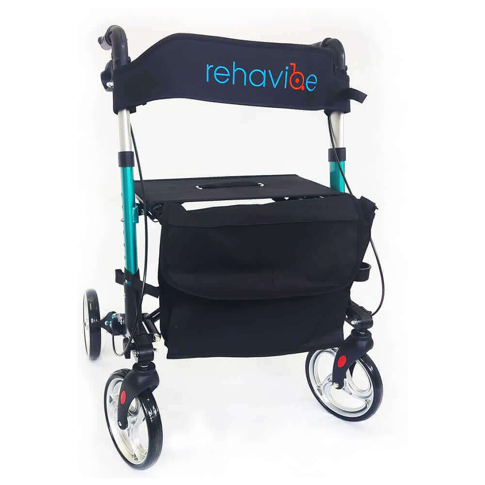 Leichtgewicht Reiserollator AT51006G in der Farbe Grün – Mobilität und Komfort für unterwegs
