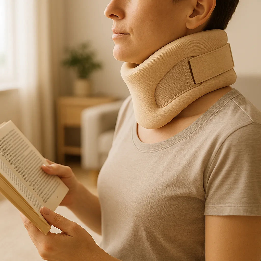 Halskrausen & Nackenstützen – Entlastung bei Verspannung, Verletzung & Instabilität