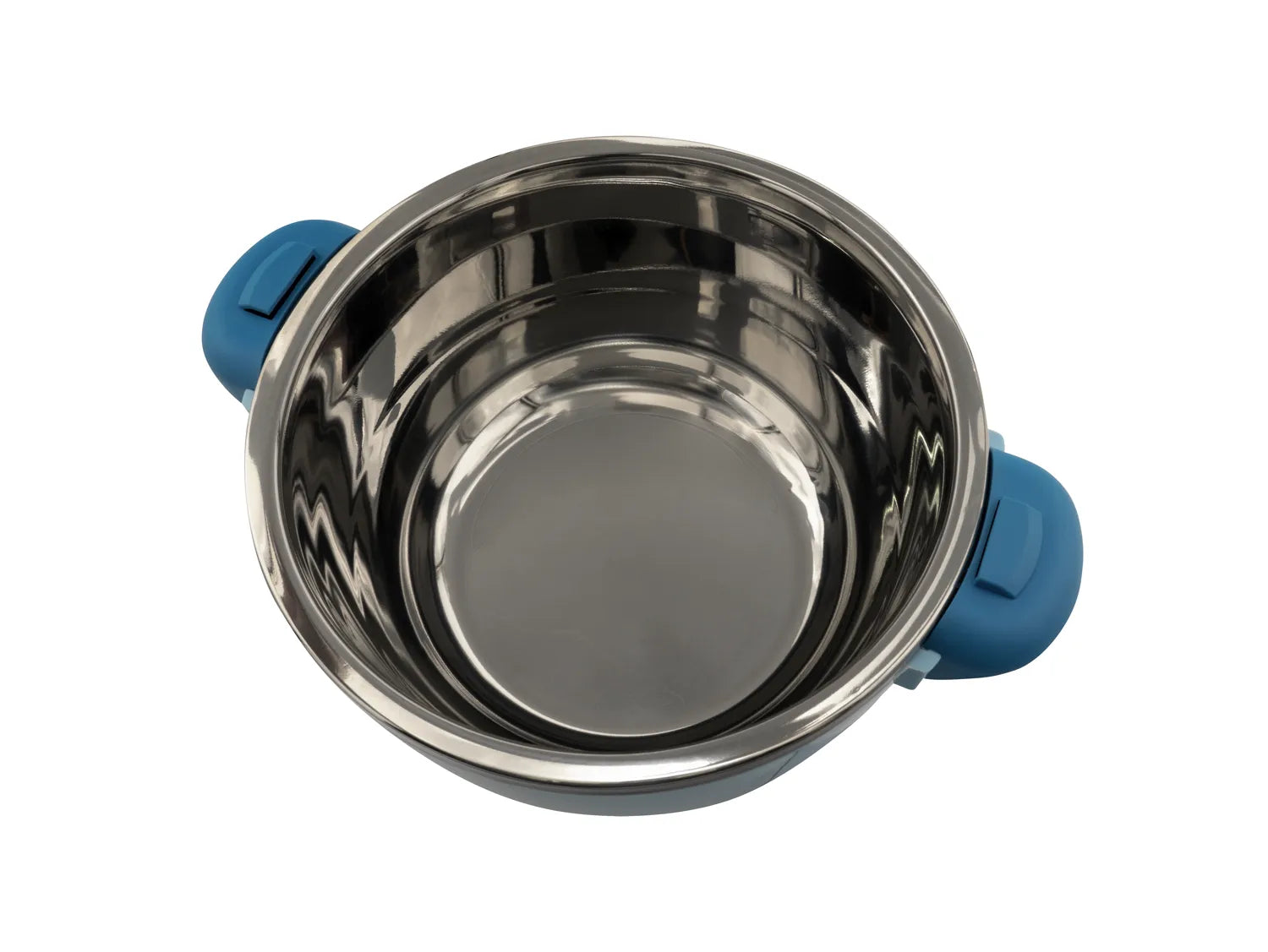 Warmhalte-Schüssel 36 Liter mit Edelstahl-Innenbehälter, Warmhalteschüssel mit Deckel und Griffen für Buffets und Familienessen