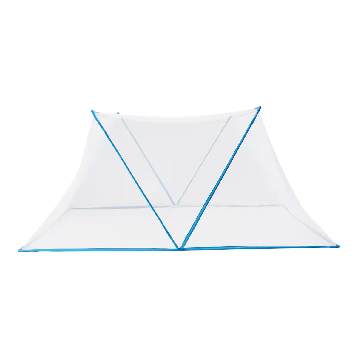 faltbares Moskitonetz für Einzelbett 200×100 cm – selbstspannendes Pop-up Insektennetz zum Überlegen, Schutz vor Mücken und Fliegen