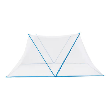 faltbares Moskitonetz für Einzelbett 200×100 cm – selbstspannendes Pop-up Insektennetz zum Überlegen, Schutz vor Mücken und Fliegen