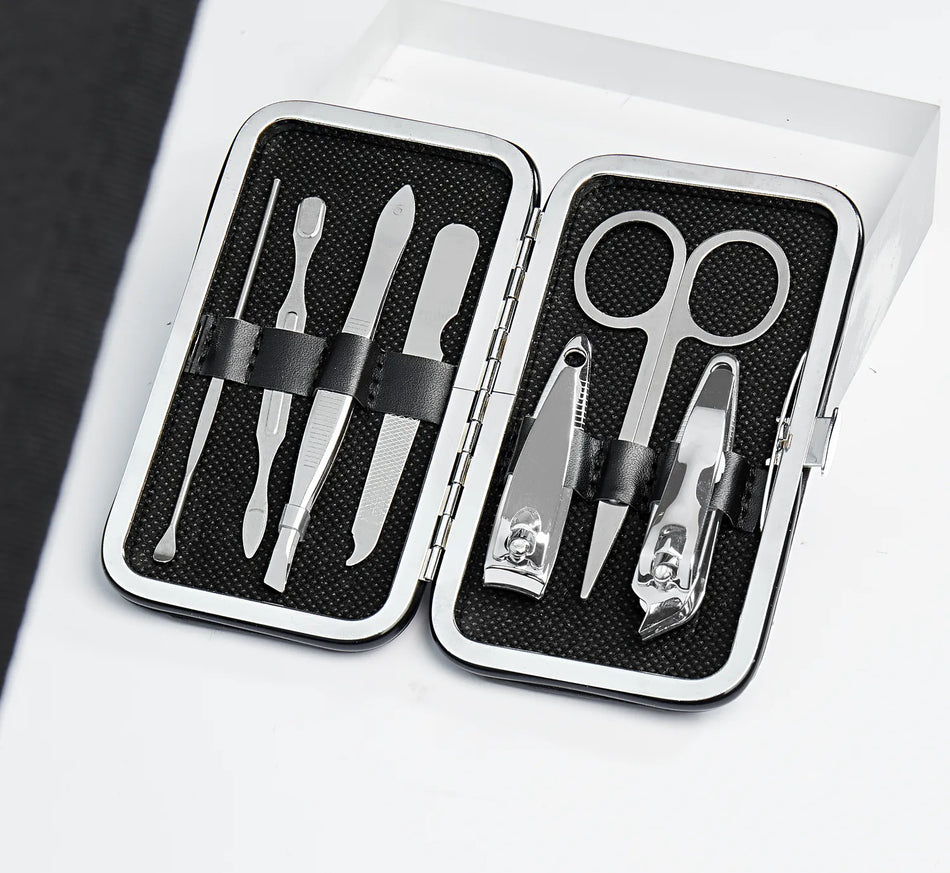 Manikür-Set 7-teilig im Etui – Kompakt & ideal für unterwegs