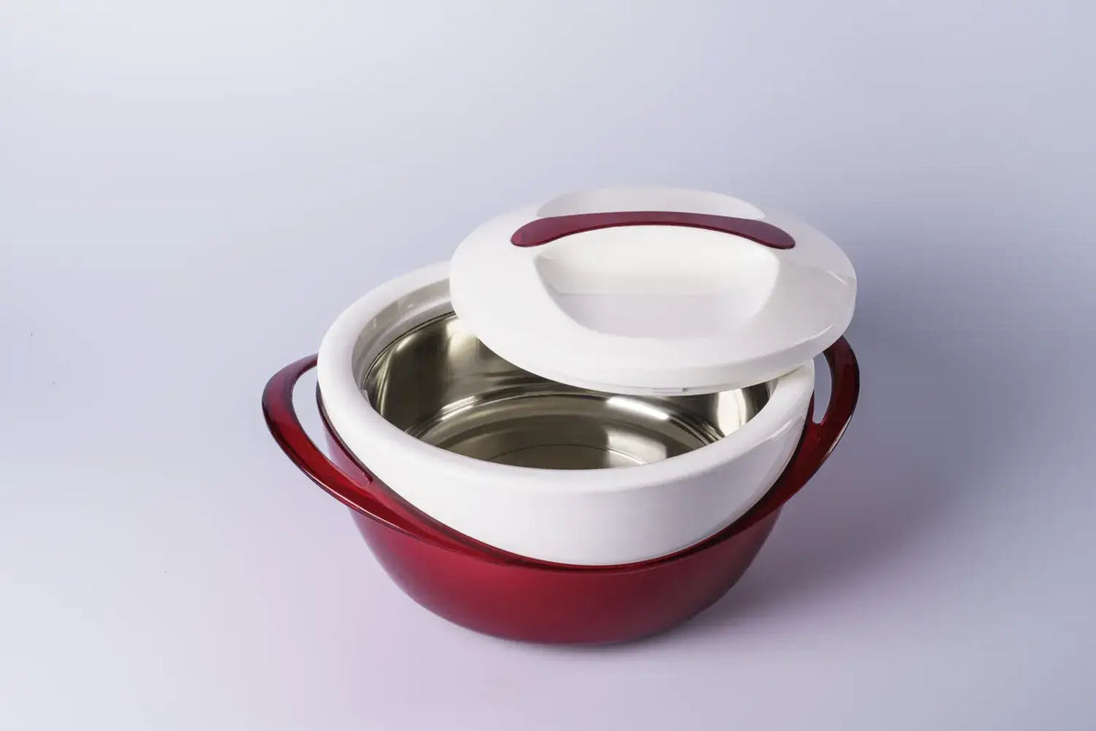 Thermoschüssel 3,5 L – isolierte Servierschüssel mit Deckel – Rehavibe