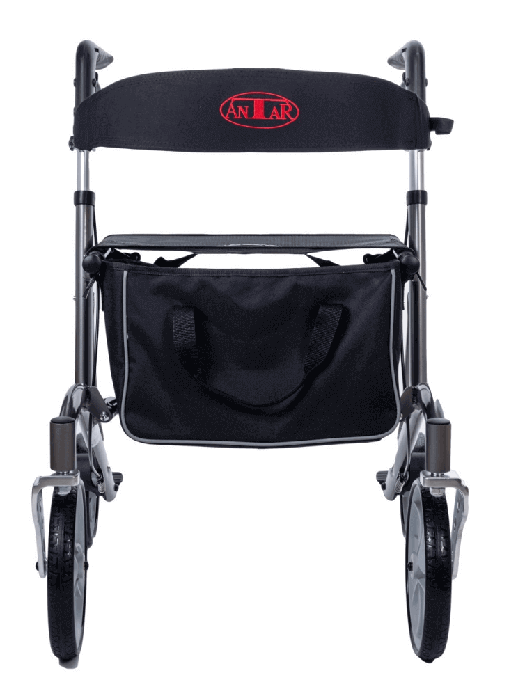 Leichtgewicht Rollator mit Tasche und Rückengurt - AT51037