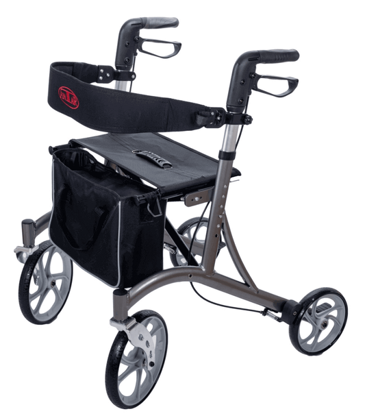Leichtgewicht Rollator mit Tasche und Rückengurt - AT51037