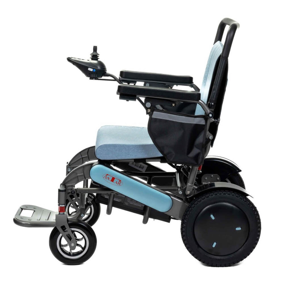 Elektrischer Rollstuhl – faltbar, leicht & mit Fernbedienung für mehr Komfort-Rehavibe