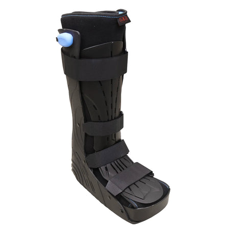 pneumatische Sprunggelenkorthese Air Walker lang – langer Gehwalker-Stiefel zur Stabilisierung von Sprunggelenk & Fuß, mit Luftpolster