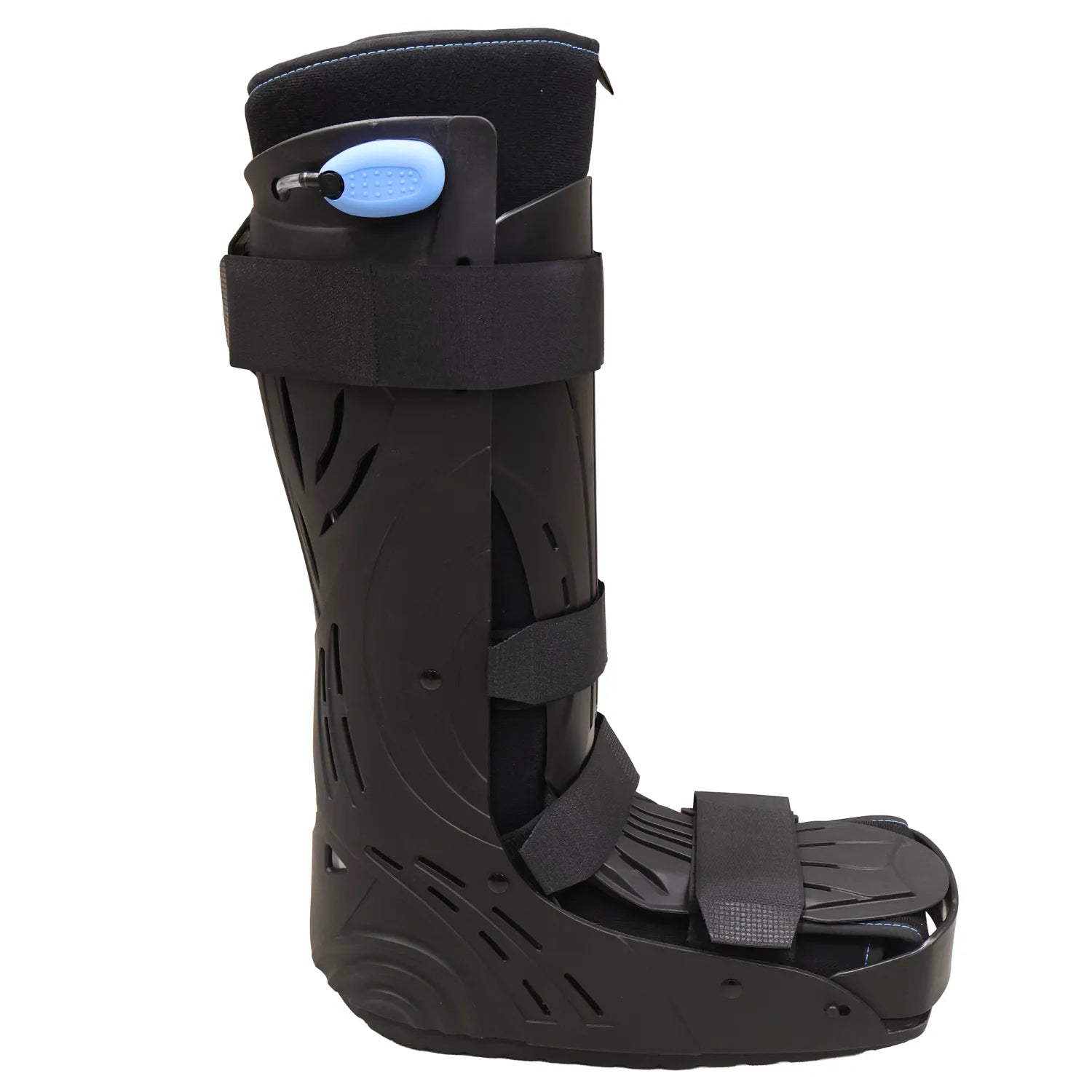 pneumatische Sprunggelenkorthese Air Walker lang – langer Air Walker Stiefel zur Stabilisierung von Sprunggelenk und Fuß