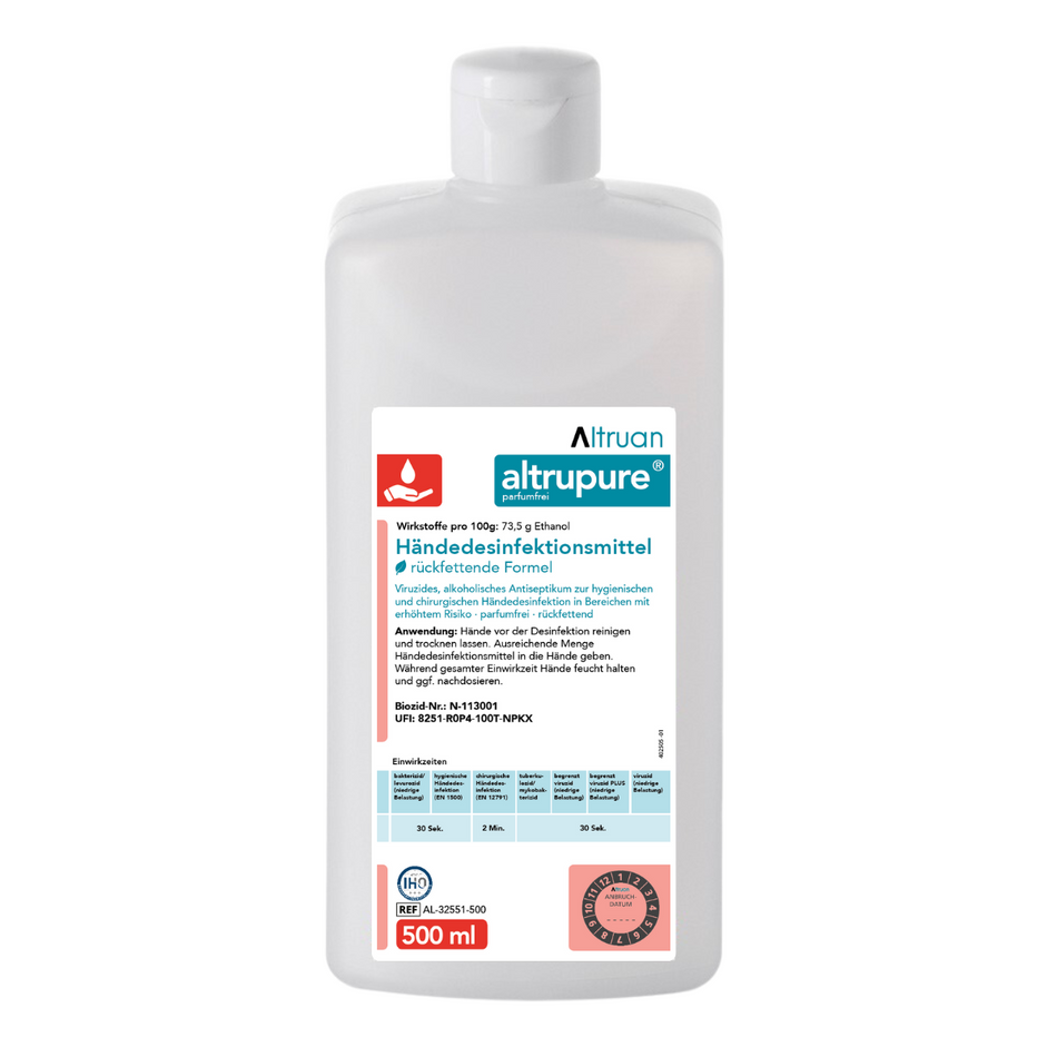 Altrupure® Händedesinfektionsmittel | Flasche (500 ml)