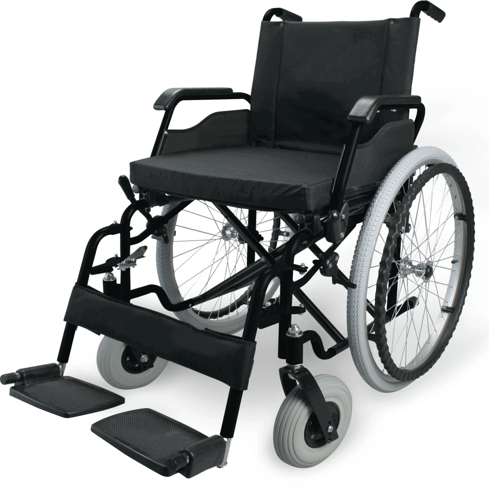 ECON 220 - Stahl Rollstuhl - 41, 43, 46 cm bis 120 kg