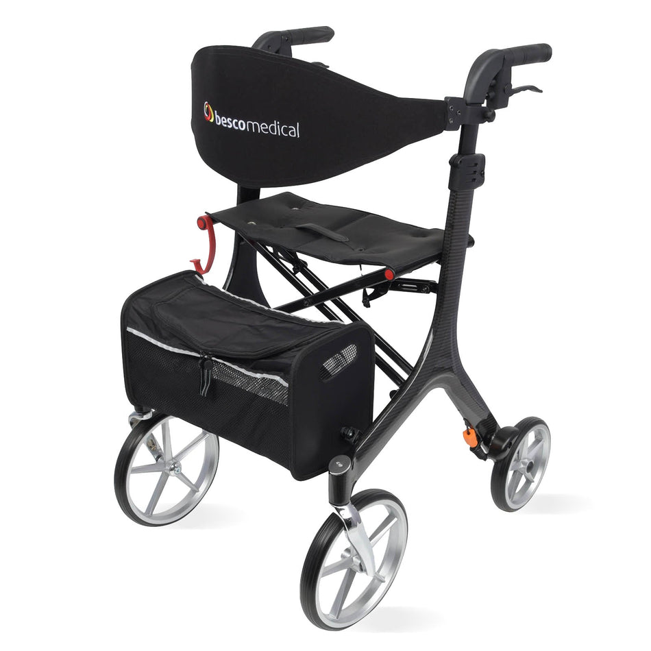Rollator CARBON - Das Leichtgewicht in moderner Optik