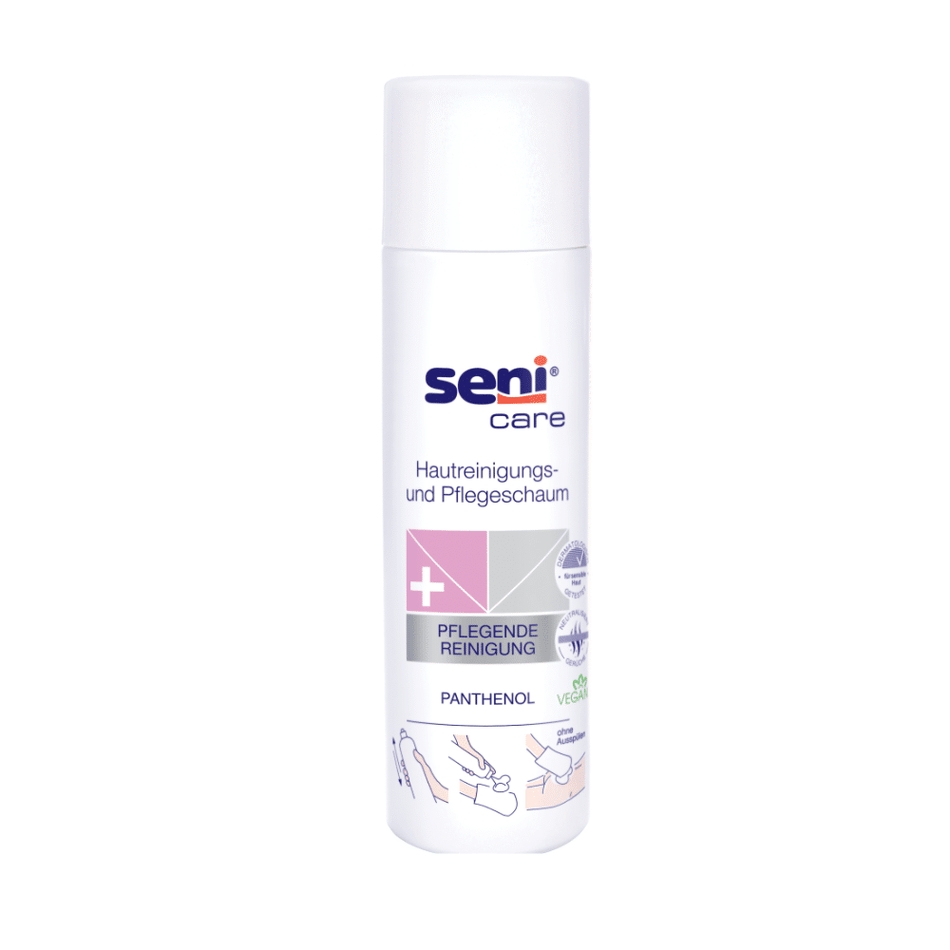 Seni Care Hautreinigungs- und Pflegeschaum - 500 ml | Packung (1 Stück)
