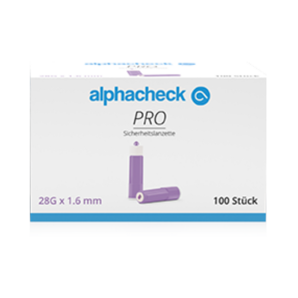 Alphacheck PRO Sicherheitslanzetten, verschiedene Größen