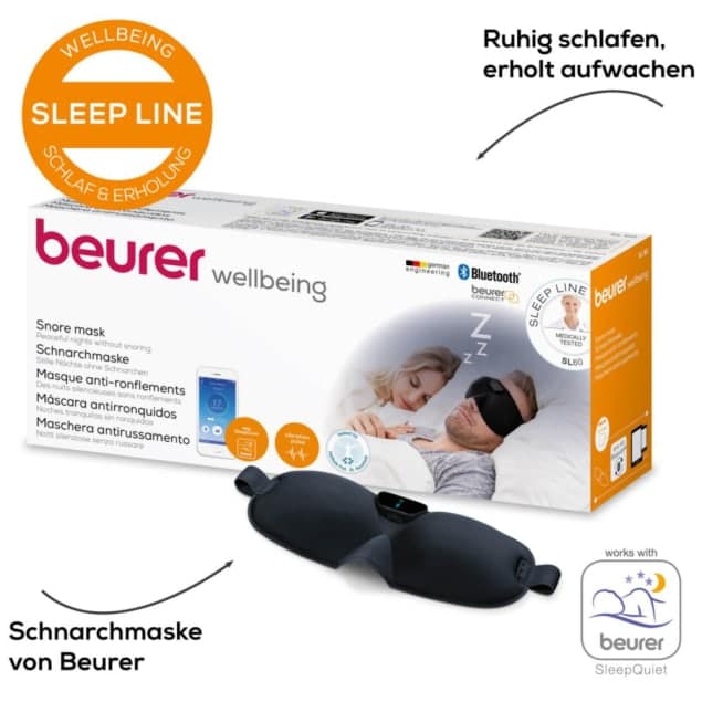 Schnarchmaske mit App-Steuerung sanfte Hilfe Rehavibe Schnarchmaske mit App-Steuerung sanfte Hilfe Rehavibe