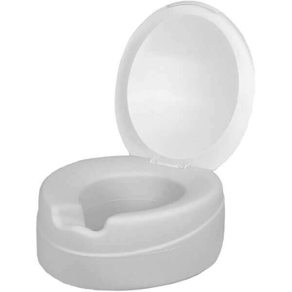 Toilettensitzerhöhung mit Deckel – Contact Plus NEO